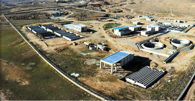 Ashkhaneh Wastewater Treatment Plant